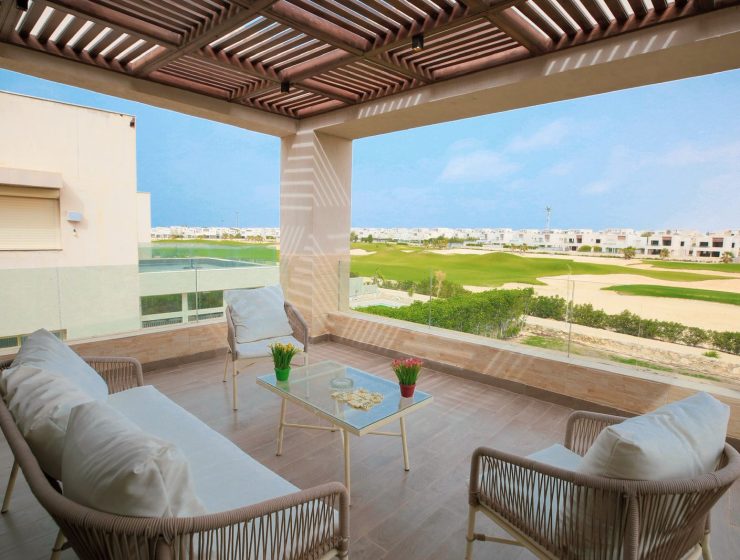 Chalet at Hacienda Bay first row golf