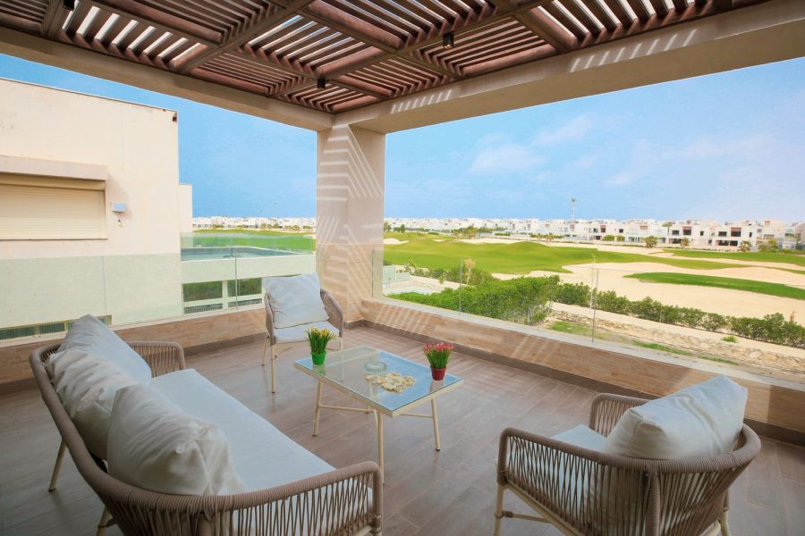 Chalet at Hacienda Bay first row golf