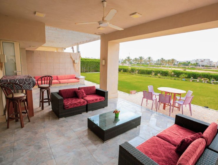 Chalet Hacienda Bay-First Row golf-Ground floor